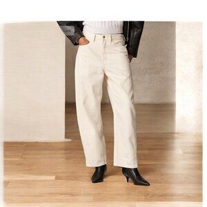 Jcrew High rise.  Barrel-leg jean  size 28 new